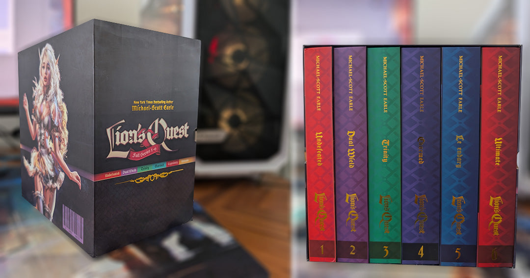 Lion's Quest Hardback Boxed Set – Author Michael-Scott Earle